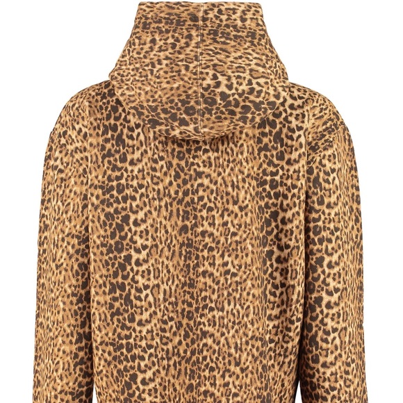 New with tags 🏷️ Saint Laurent Cheetah 🐆 print Zip up Hoodie - Picture 2 of 3